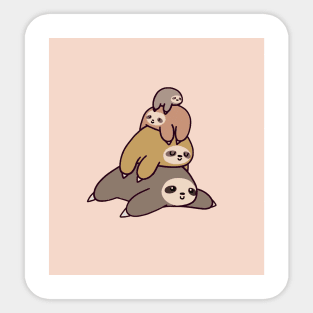 Sloth design Sticker